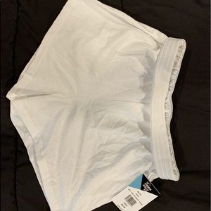 Brand new comfy white short